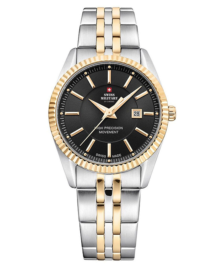 Часы Swiss Military by Chrono Сверхточные SM34066.04 — женские, черный