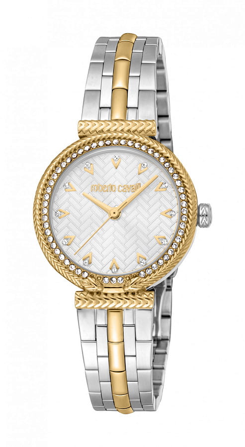 Часы Roberto Cavalli Chiarezza RC5L078M0055_SET — кварцевые, сталь металл