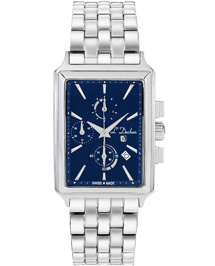Часы L'Duchen Adventure Chrono D 612.10.37 — мужские, синий