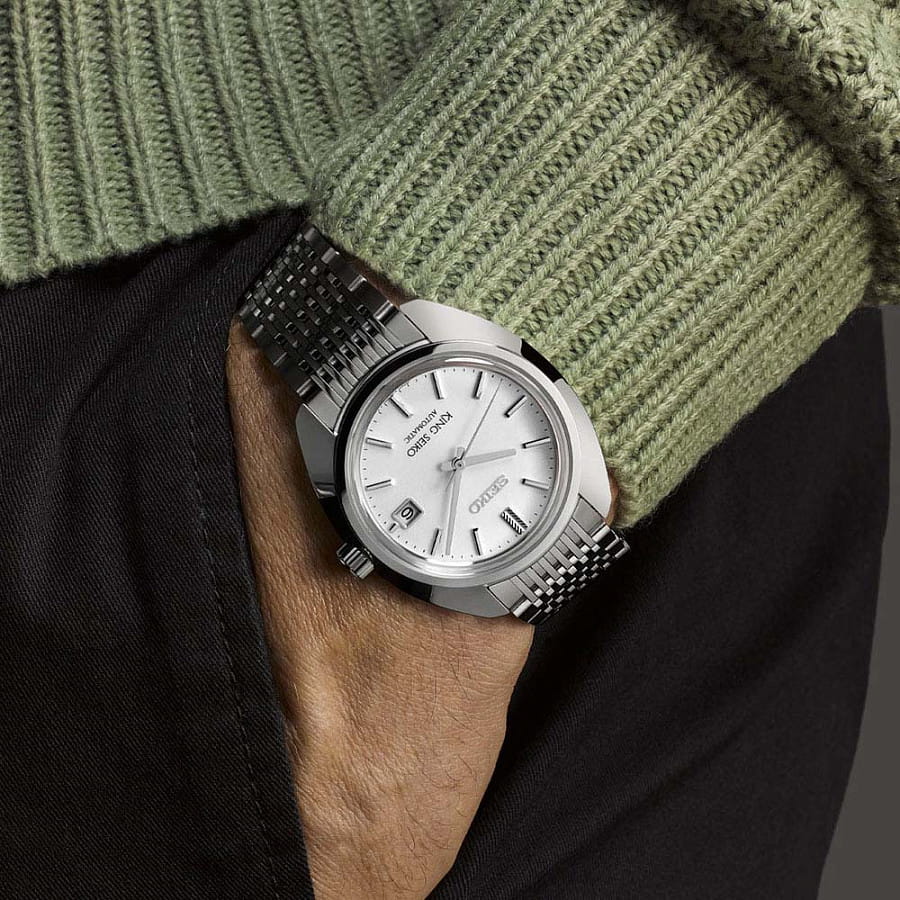 Часы Seiko King Seiko SJE109J1 — мужские, нержавеющая сталь