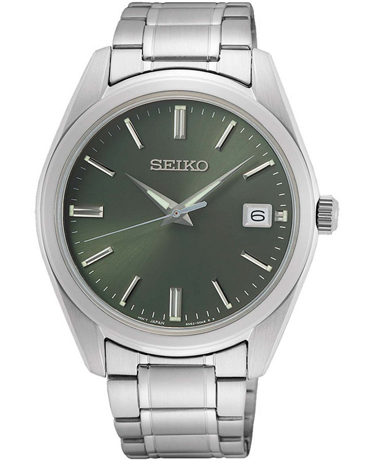 Часы Seiko Discover More SUR527P1 — мужские, зеленый