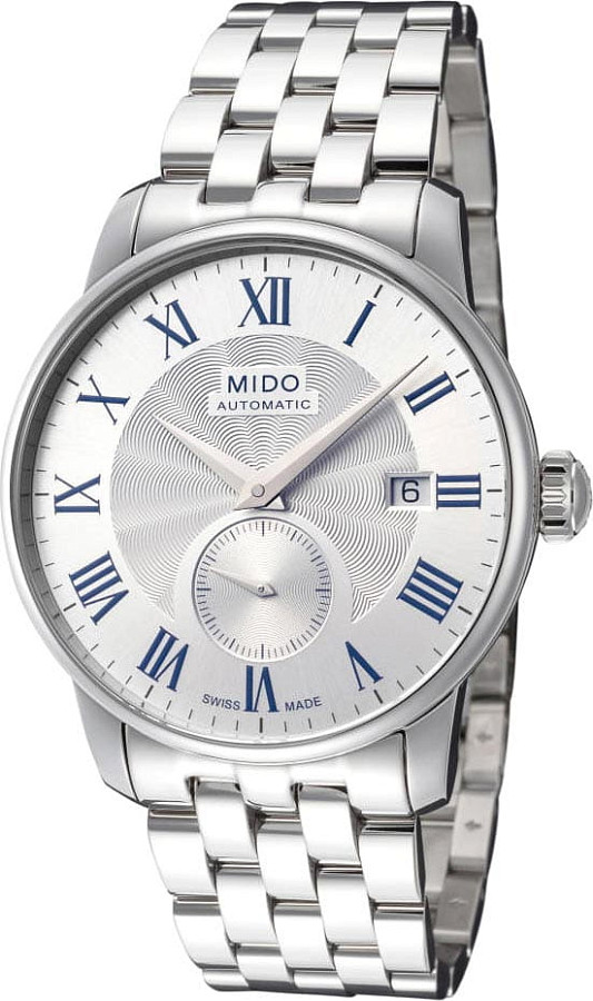 Часы Mido Baroncelli II M8608.4.21.1 — механические, металл сталь