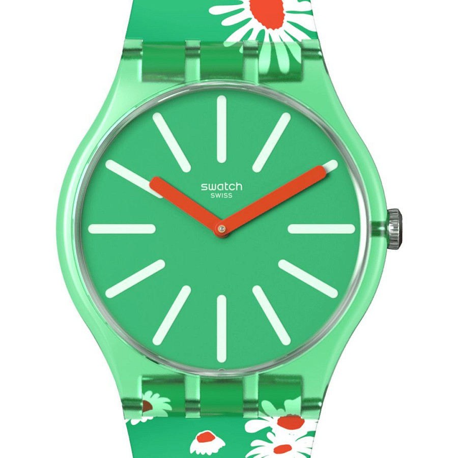 Часы Swatch New Gent Biosourced SO29G104 — кварцевые, пластик