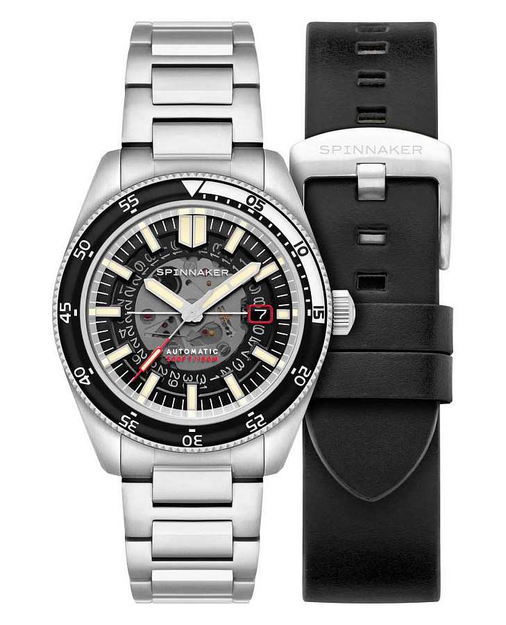 Часы Spinnaker Fleuss SP-5118-11 — мужские, черный
