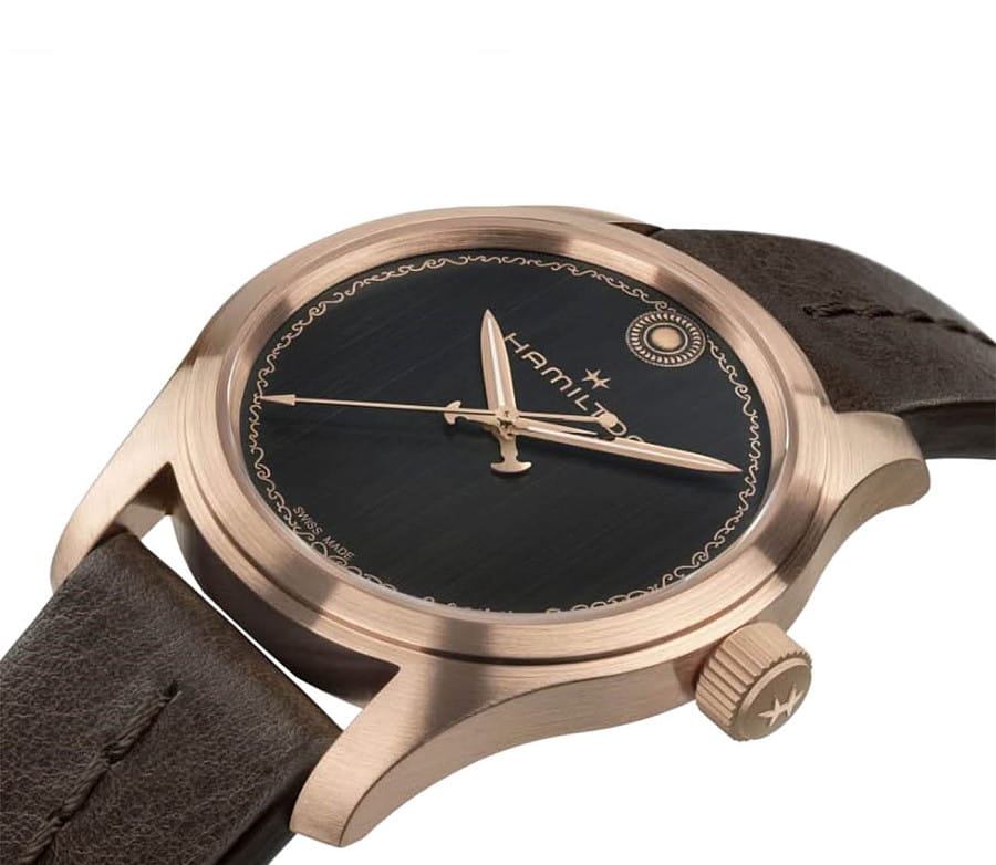 Часы Hamilton Khaki Field The Odyssey H70675530 — механические, бронза