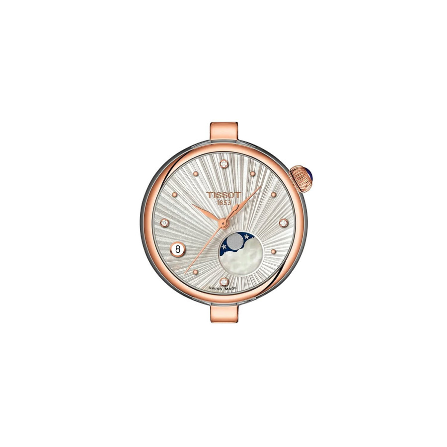 Часы Tissot Desir T152.223.22.036.00 — женские, нержавеющая сталь с pvd-покрытием