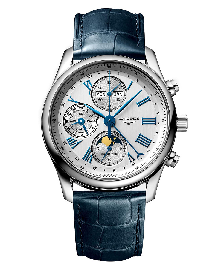 Часы Longines Master Collection L2.673.4.71.2 — мужские, серебристый