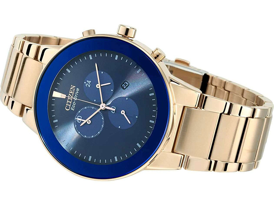 Часы Citizen Eco-Drive AT2243-87L — металл сталь, Япония