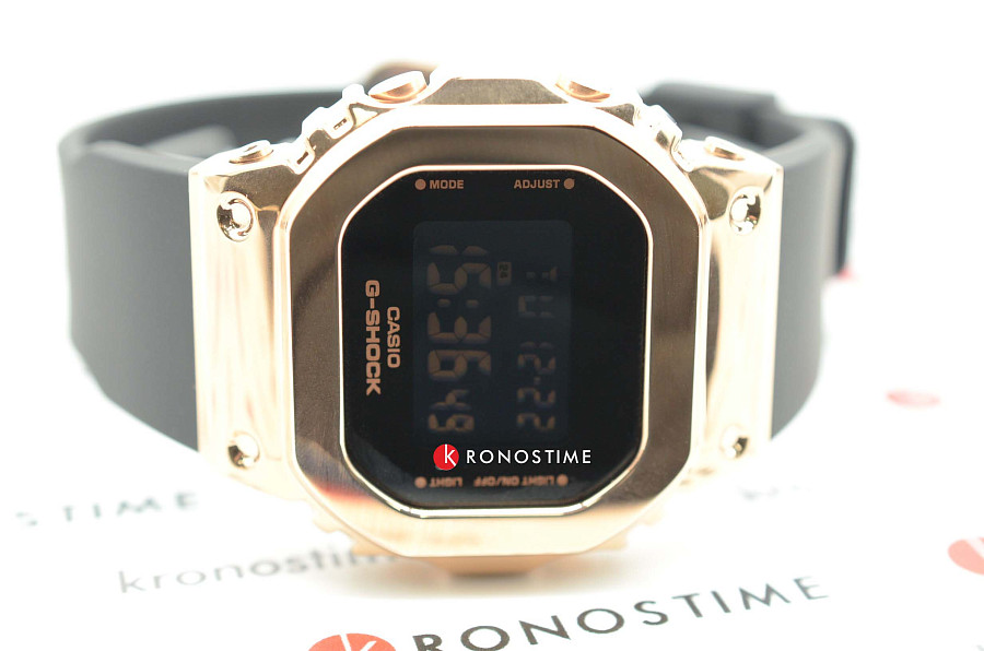 Часы Casio G-Shock GM-S5600PG-1DR (GM-S5600PG-1ER) — черный, электронные