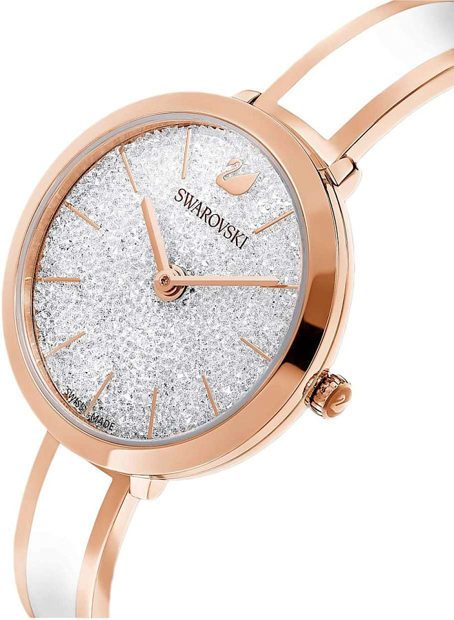 Часы Swarovski Crystalline Delight 5580541 — кварцевые, металл сталь