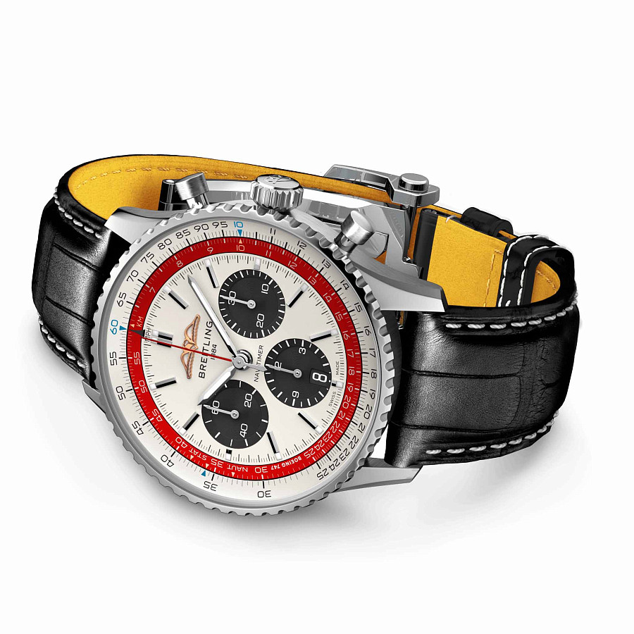 Часы Breitling Navitimer B01 Chronograph 43 Boeing 747 AB01383B1G1P1 — артикул AB01383B1G1P1