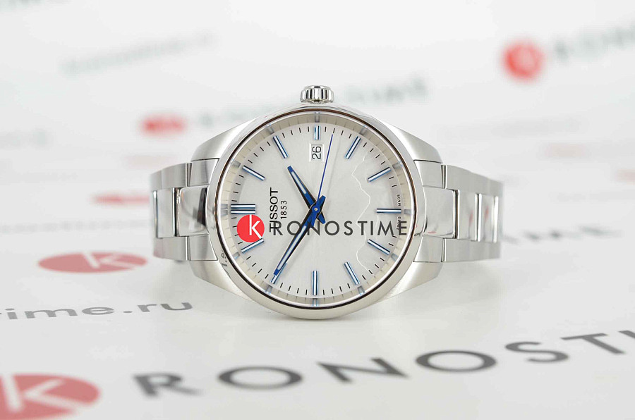 Часы Tissot PR 100 Jungfraubahn Quartz 34mm T150.210.11.031.01 — сталь металл, Швейцария