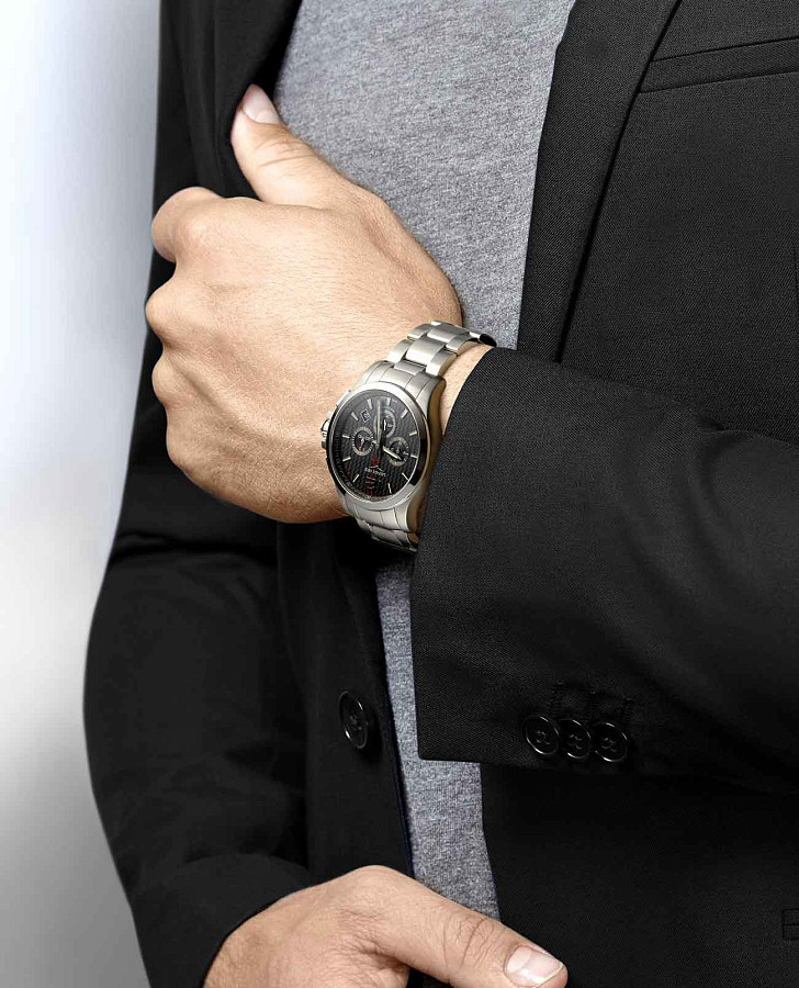 Часы Longines Conquest V.H.P. L3.727.4.66.6 — металл сталь, Швейцария