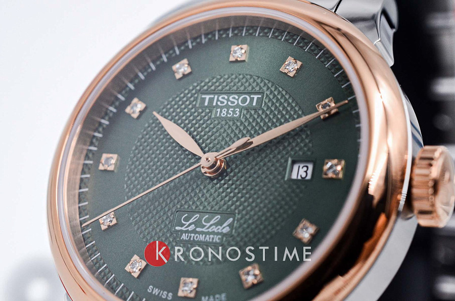 Часы Tissot T-Classic Le Locle T006.207.22.096.00 — женские, нержавеющая сталь с pvd-покрытием