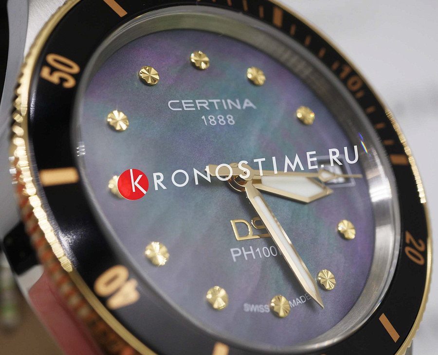 Часы Certina DS PH100M Lady C044.210.26.051.00 — Швейцария, кварцевые