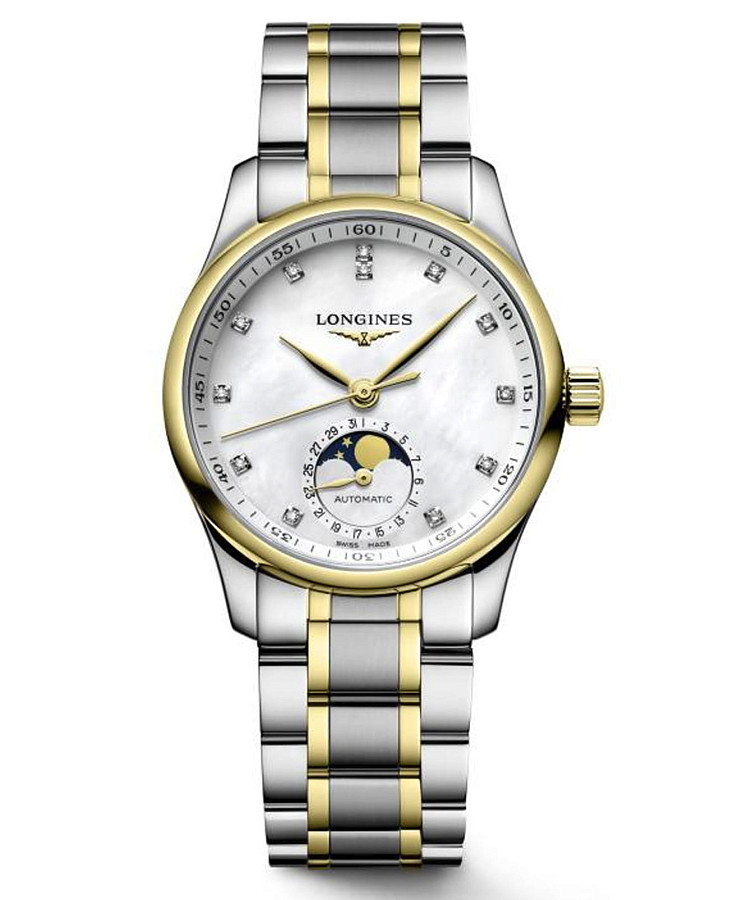 Часы Longines Master Collection L2.409.5.87.7 — женские, перламутровый