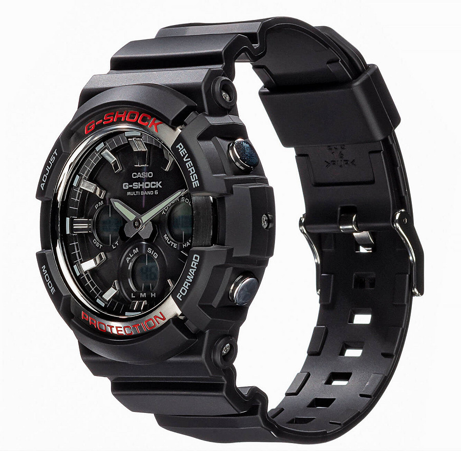 Часы Casio G-Shock GAW-100-1A — пластик, мужские