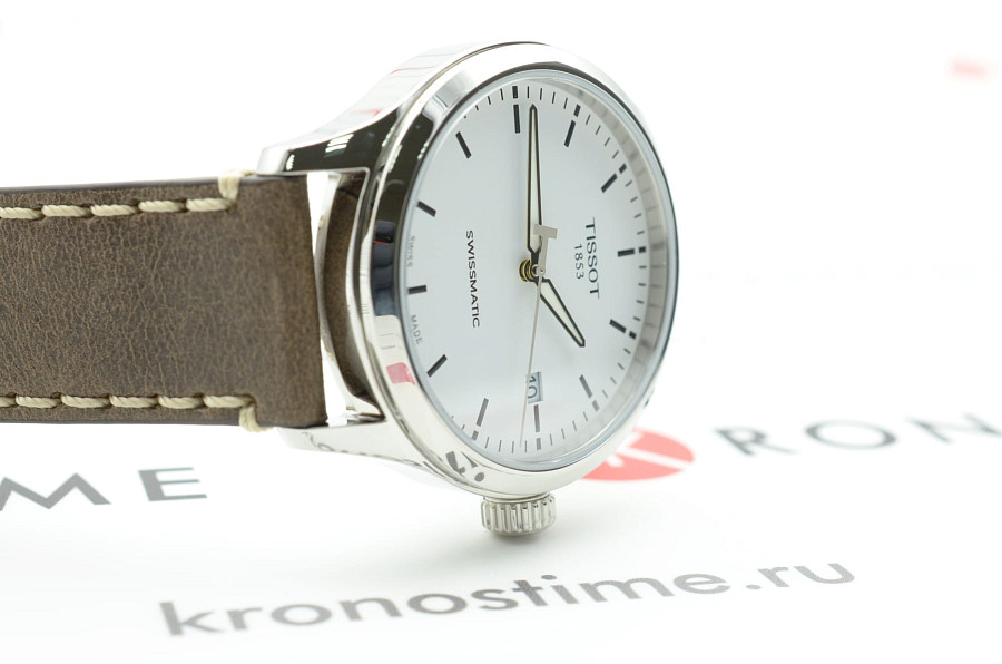 Часы Tissot Gent XL Swissmatic T116.407.16.011.00 — мужские, кожаный