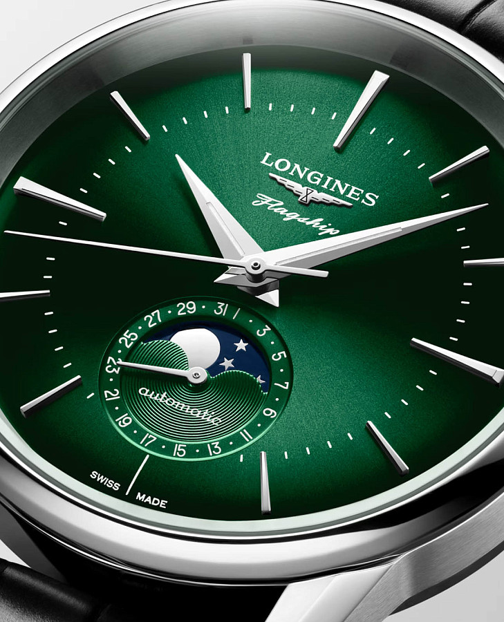 Часы Longines Flagship Heritage L4.815.4.02.2 — металл сталь, Швейцария