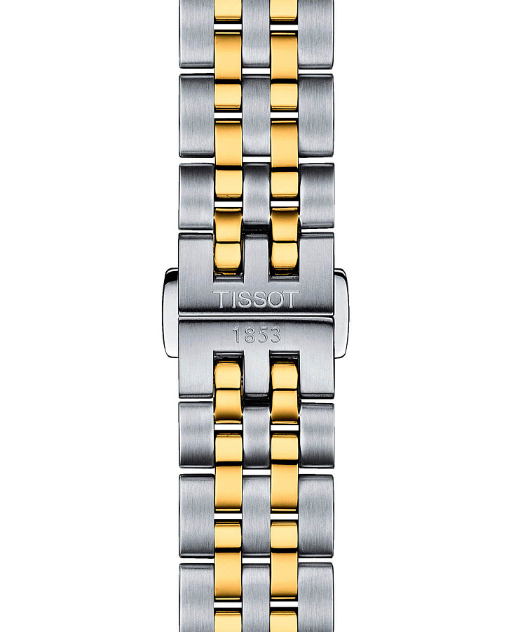 Часы Tissot Ballade Powermatic 80 COSC Lady T108.208.22.117.00 — сталь c pvd покрытием, женские