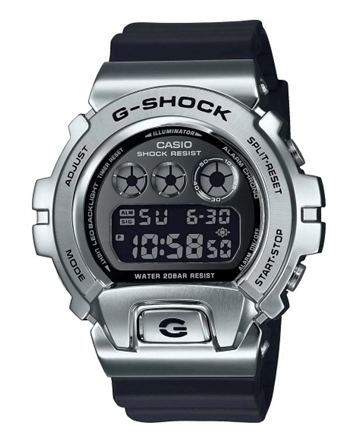 Часы Casio G-Shock GM-6900U-1DR — мужские, черный