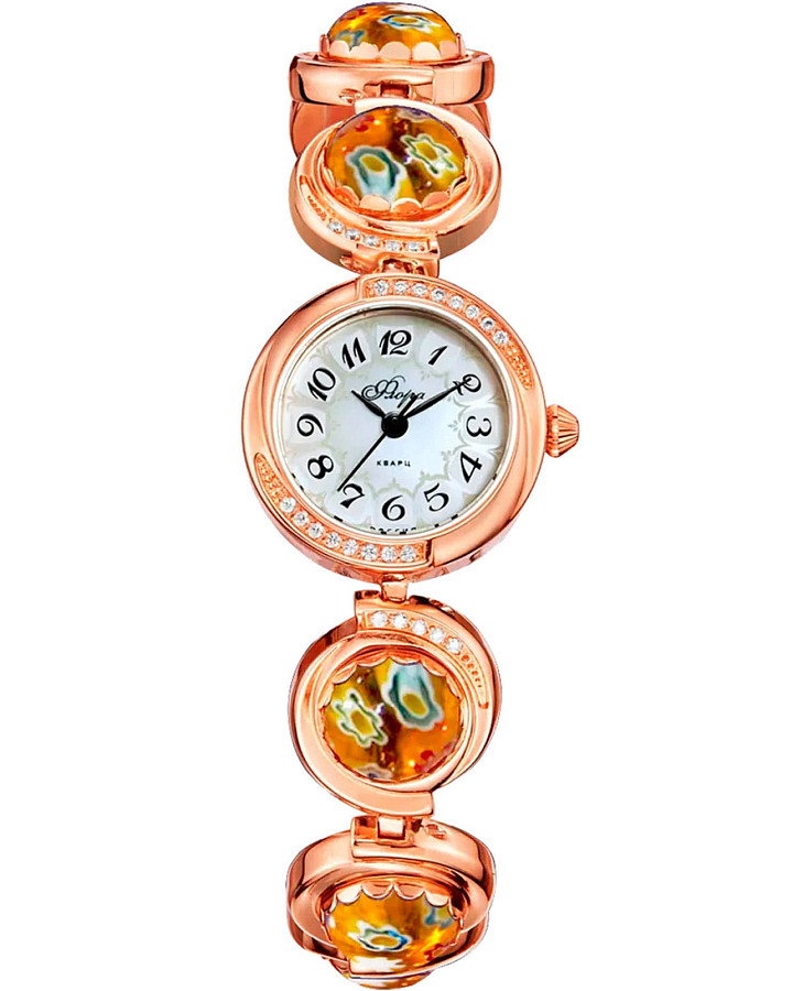 Часы УЧЗ Flora 1138B8B1-53 — женские, перламутровый