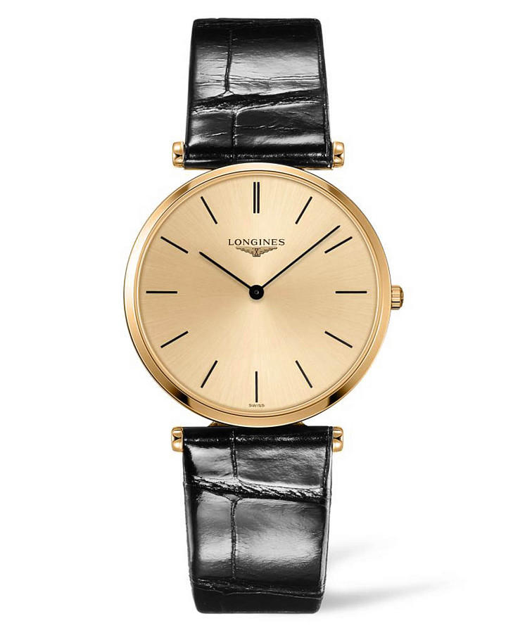 Часы Longines La Grande Classique L4.755.2.32.2 — женские, золотистый