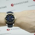Швейцарские механические часы Tissot Gentleman Powermatic 80 Silicium 18K Gold T927.407.46.041.01, фото 11