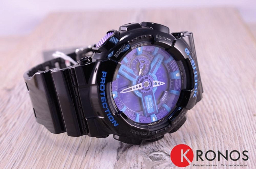 Часы Casio G-Shock GA-110HC-1A — электронные, пластик