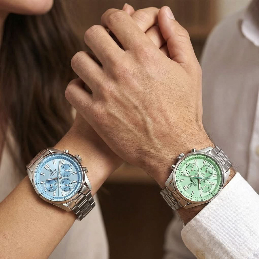 Часы Festina Boyfriend F20753/2 — кварцевые, сталь металл