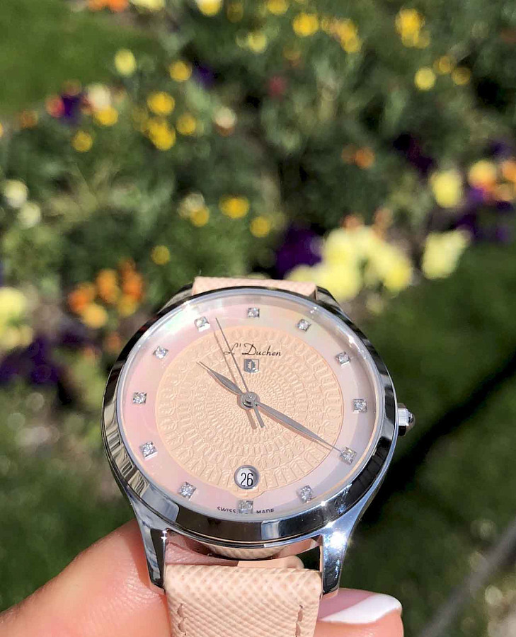 Часы L'Duchen Grace D 791.15.35 — женские, кожаный