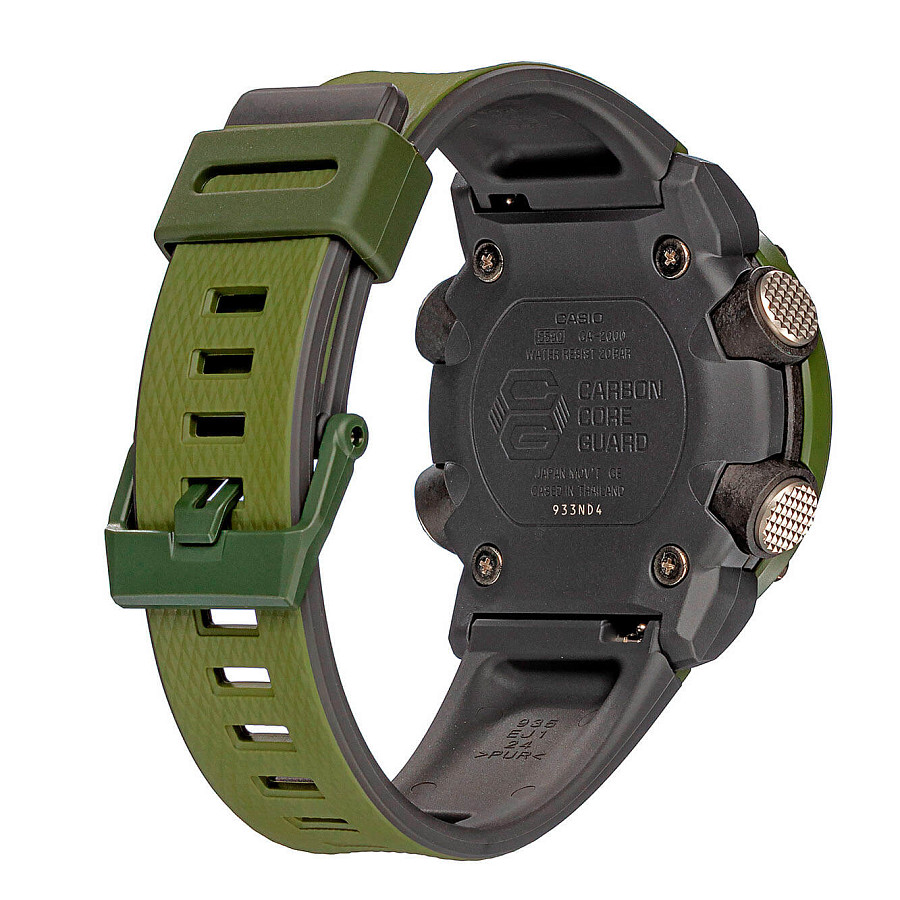 Часы Casio G-Shock GA-2000-3A — мужские, двухцветный