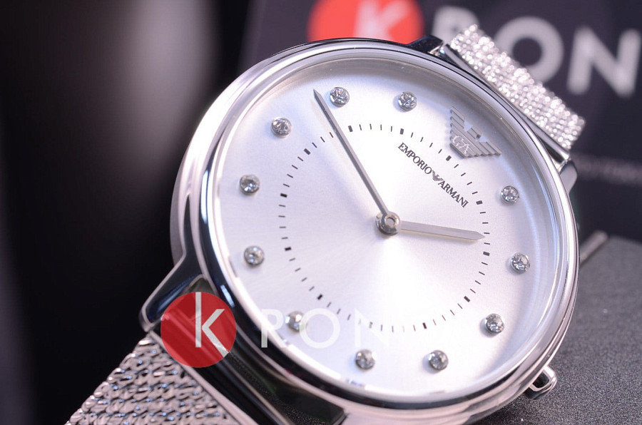 Часы Emporio Armani AR11128 — кварцевые, металл сталь