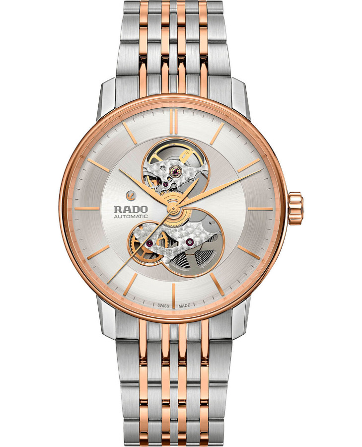 Часы Rado Coupole Classic Open Heart Automatic R22894023 — мужские, серебристый