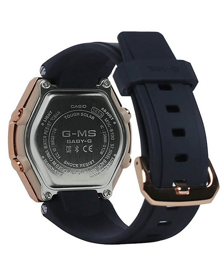 Часы Casio Baby-G MSG-B100G-1AER — сталь пластик, Япония