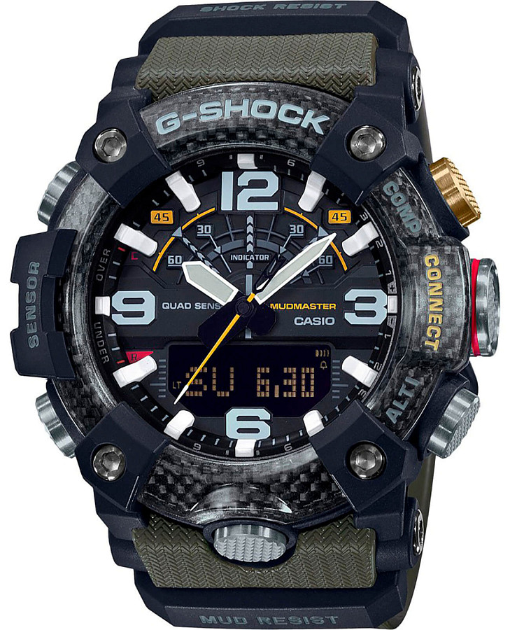 Часы Casio G-Shock GG-B100-1A3 (GG-B100-1A3ER) — мужские, черный