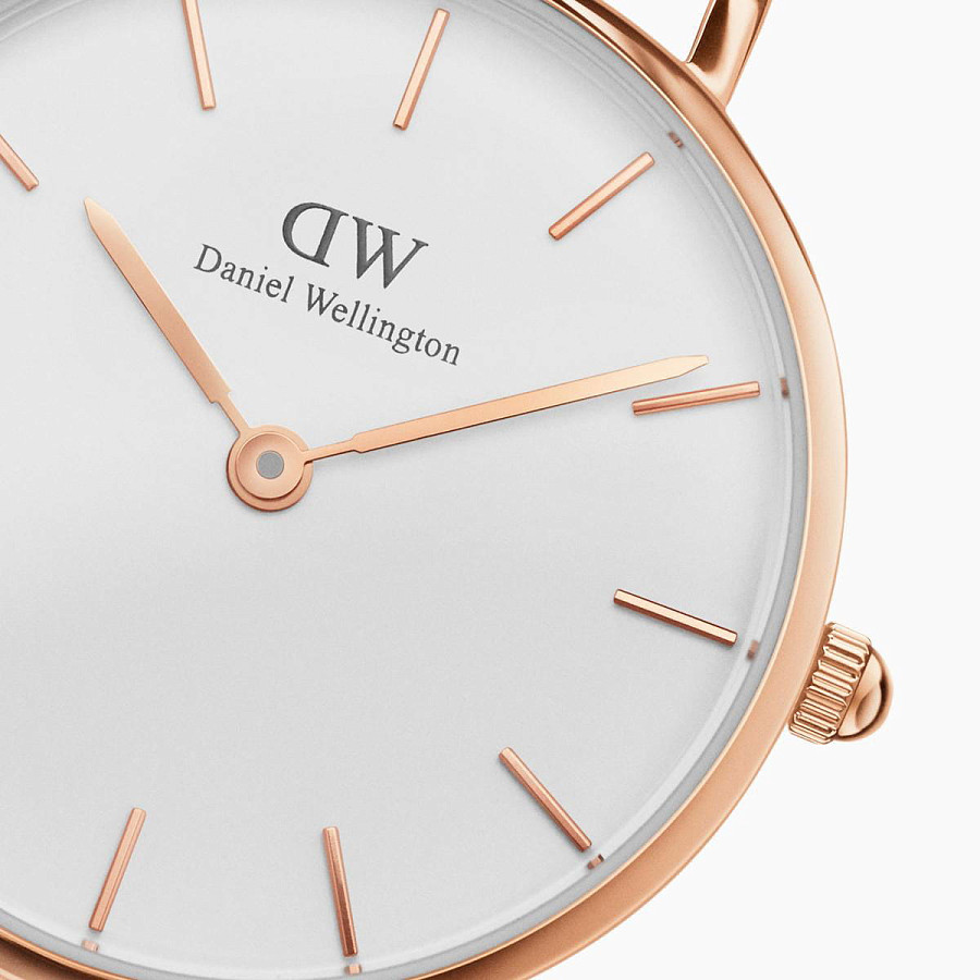 Часы Daniel Wellington Petite Melrose DW00100219 — кварцевые, сталь металл