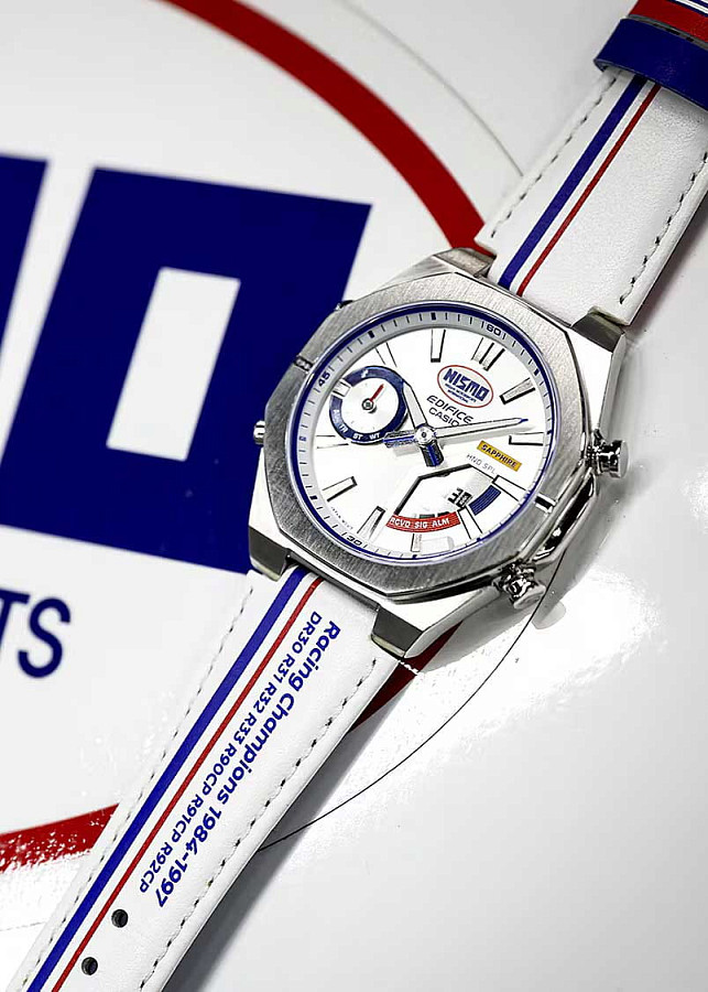 Часы Casio Edifice ECB-S10NIS-7A — сталь металл, Япония