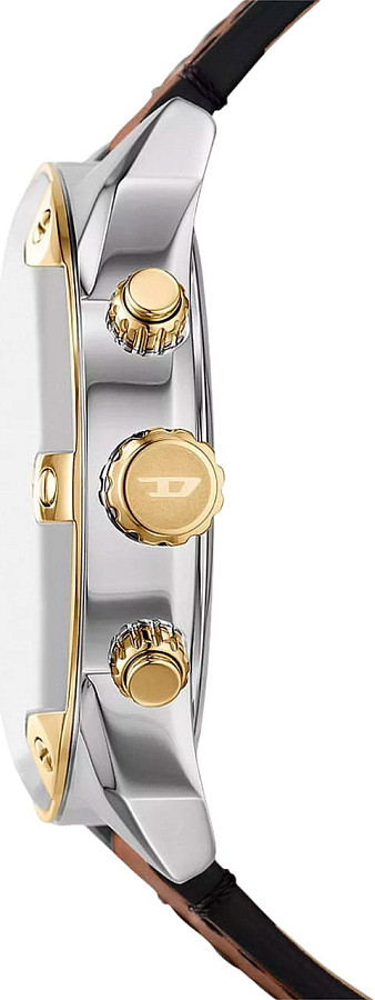 Часы Diesel Spiked DZ4665 — серебристый, металл сталь