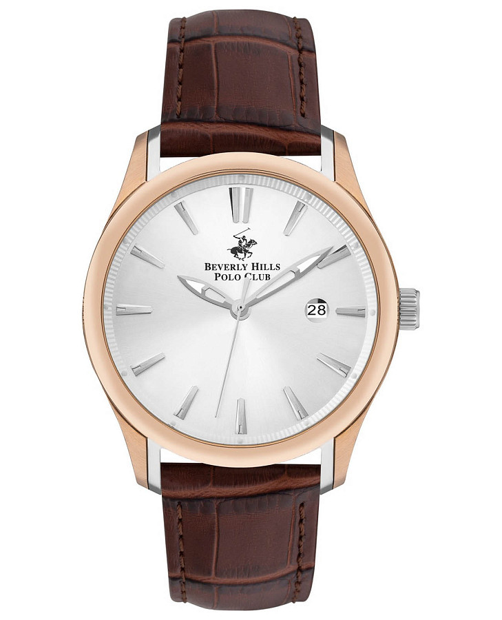 Часы Beverly Hills Polo Club BP3410X.432 — мужские, серебристый