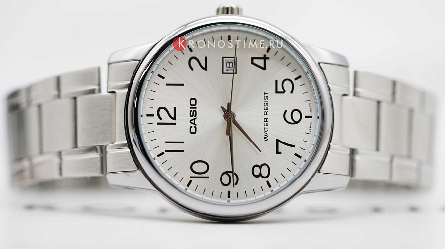 Часы Casio Collection MTP-V002D-7BUDF (MTP-V002D-7B) — сталь металл, Япония