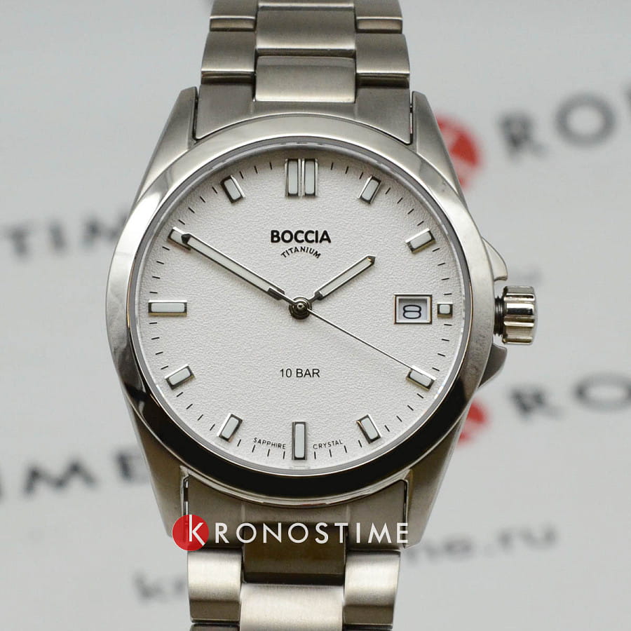 Часы Boccia Titanium 3386-02 — Германия, кварцевые