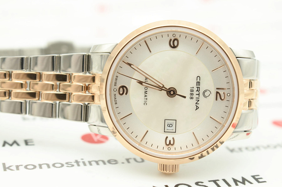 Часы Certina DS Caimano Lady C035.007.22.117.01 — Швейцария, механические