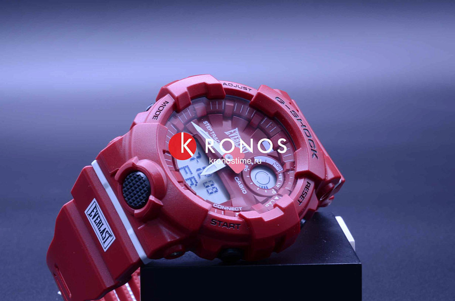 Часы Casio G-Shock GBA-800EL-4A — электронные, пластик