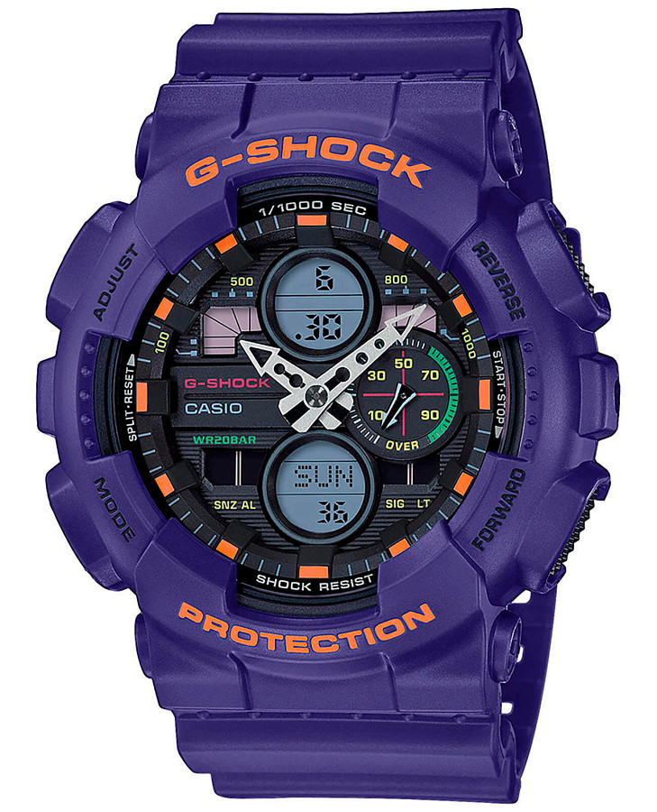 Часы Casio G-Shock GA-140-6AER — мужские, черный