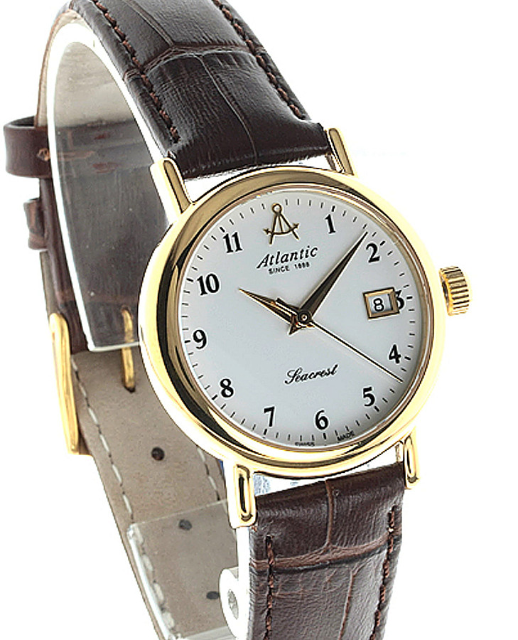 Часы Atlantic Elagance 10341.45.13 — кварцевые, сталь металл