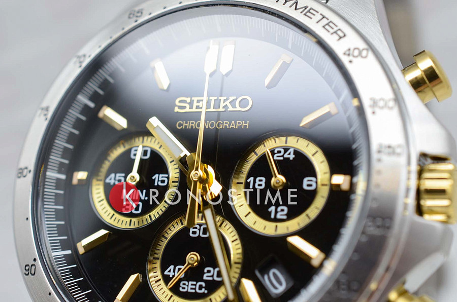Часы Seiko Spirit Chronograph SBTR015 — нержавеющая сталь, мужские