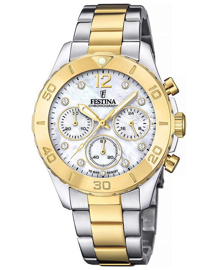 Часы Festina Boyfriend F20604/1 — женские, перламутровый