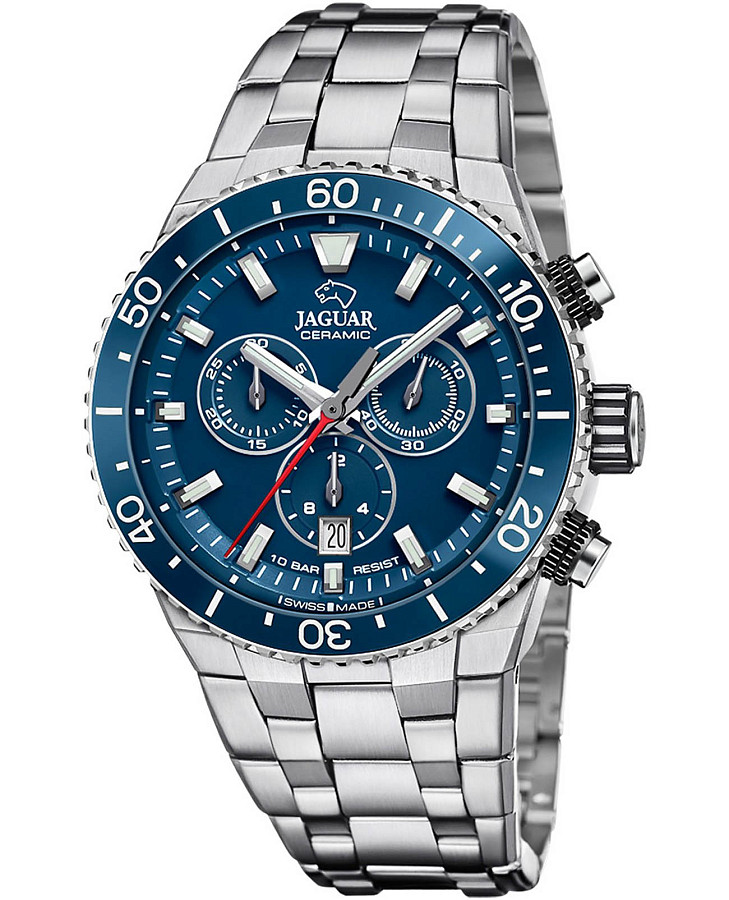 Часы Jaguar Ceramic J1022/2 — мужские, синий