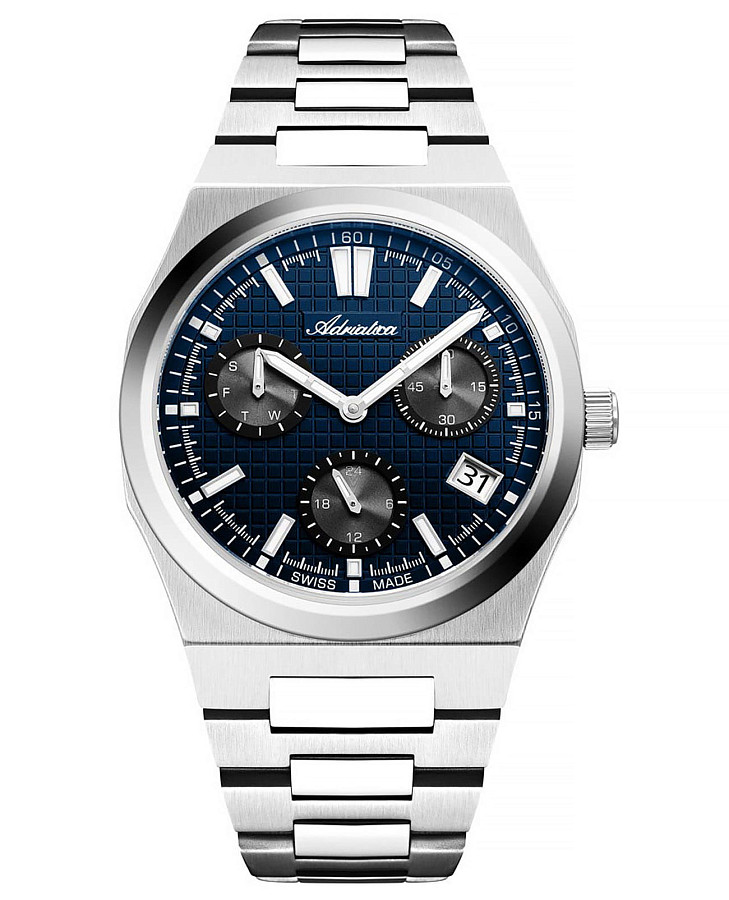Часы Adriatica Multifunction A8326.5115QF — мужские, синий